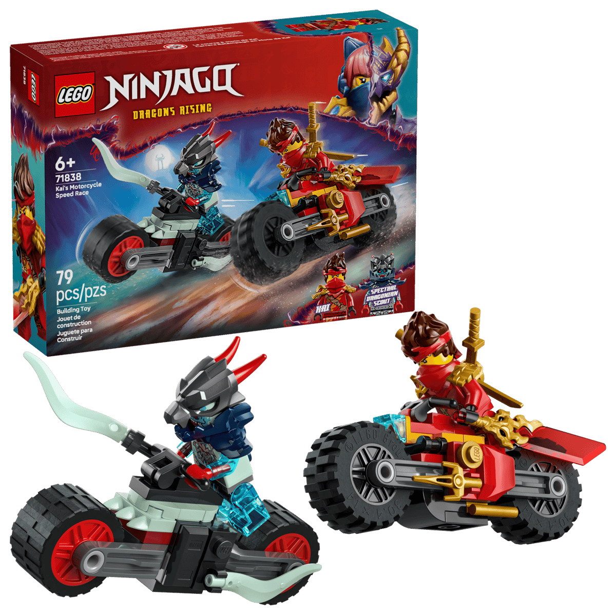 Lego Ninjago Kais fartsfylte motorsykkeljakt
