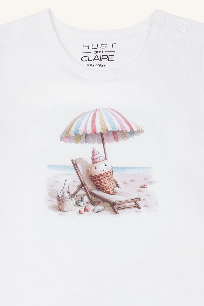 Hust and Claire Britt Sunny Body Hvit