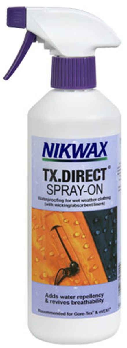 Tx Direct Spray-on, Impregnering