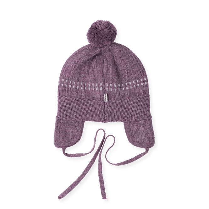 Hovedbilde Lillelam Ull Lue classic Plomme