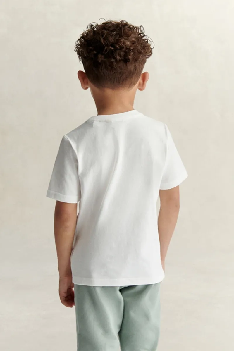 GANT Klassisk T-Skjorte Barn White