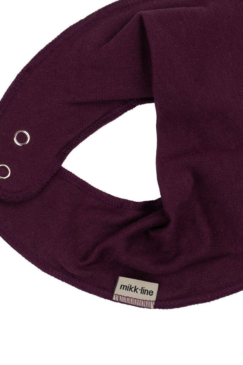 Mikk-Line Bambus/Bomull Smekke Triangle Plum Wine