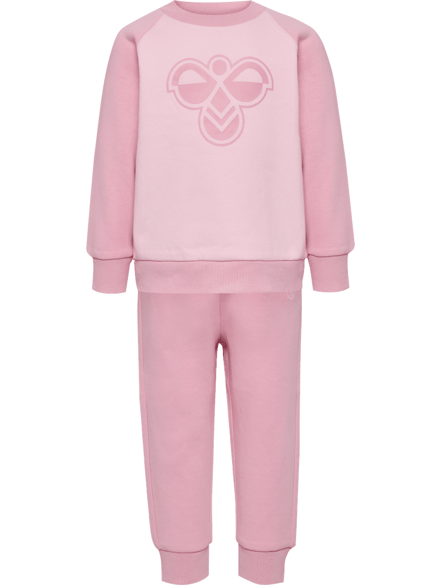 Hummel Mini Reg Bumble Joggedress Pink Nectar