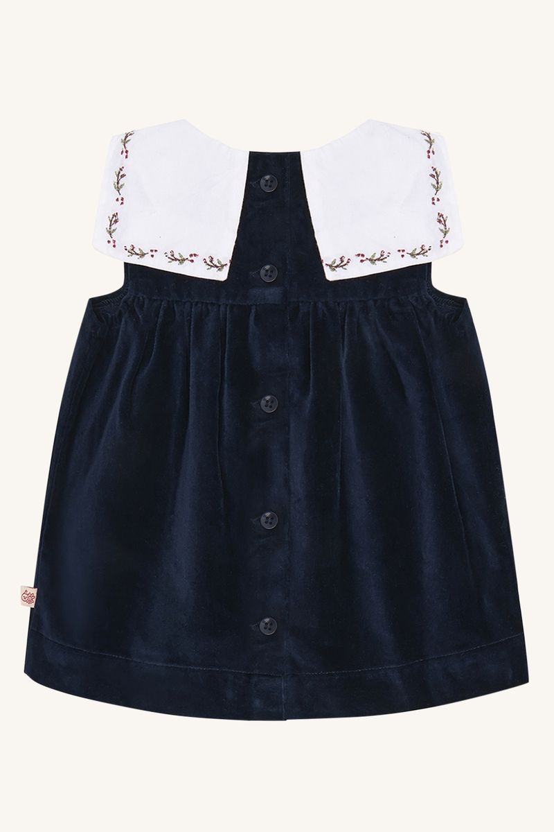 Hust and Claire Katinka Collar Kjole More Navy