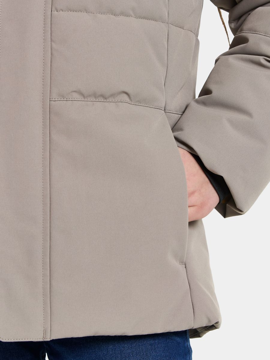 Didriksons Silikat Vinterjakke Ash Brown