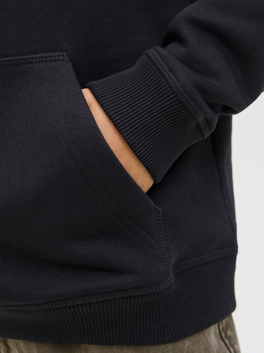 Jack & Jones Junior Norrebro Hettegenser Relaxed Fit Svart