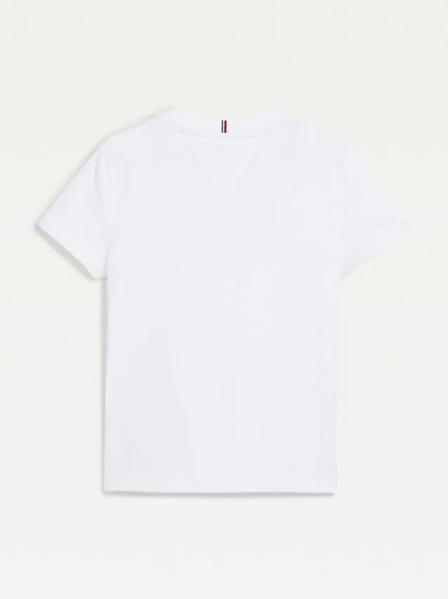Tommy Hilfiger Reptile Print Tee S/S T-Shirts White