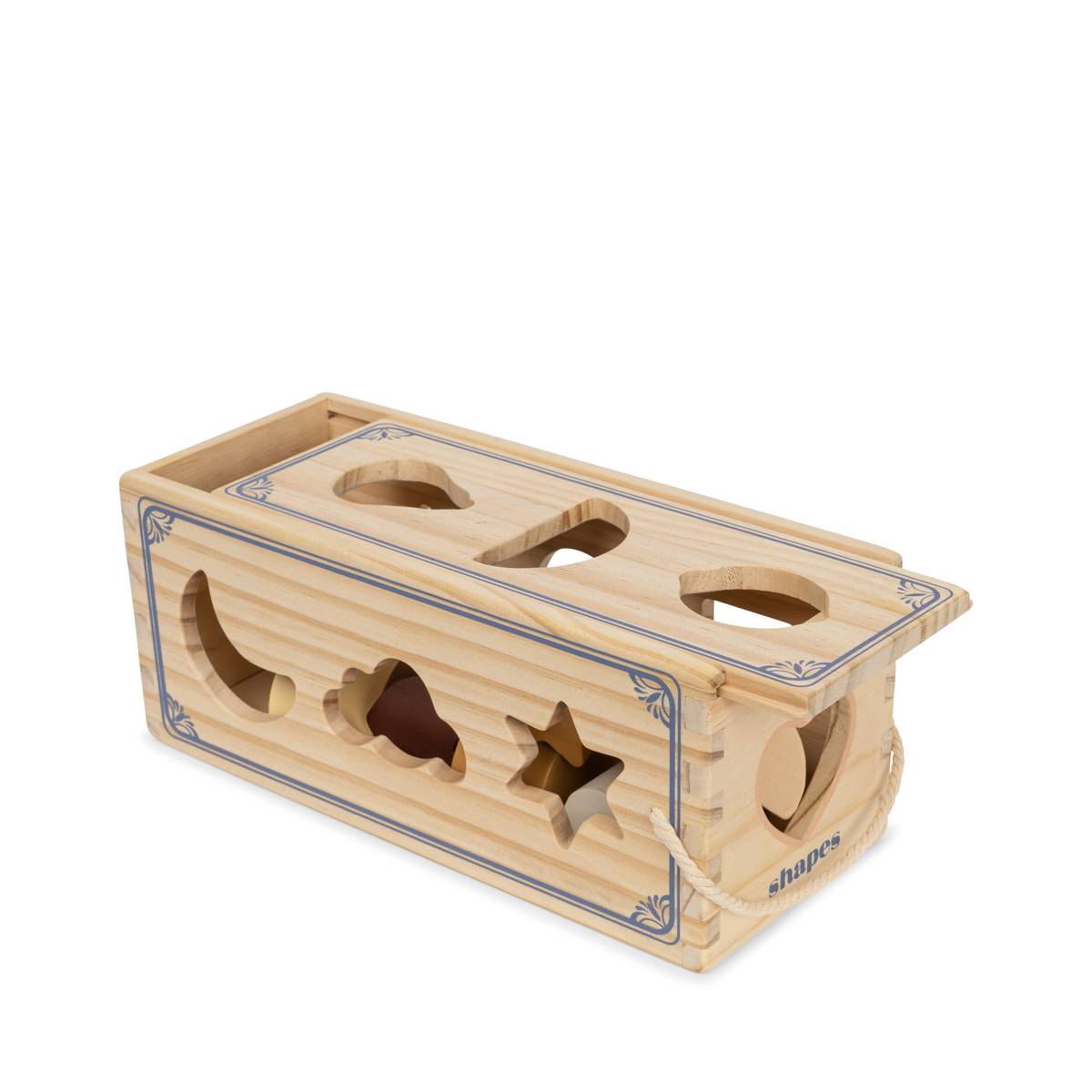 Konges Sløjd Moon-Cloud And Star Shape Sorter Multi