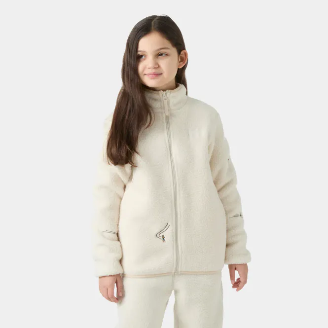 Hovedbilde Helly Hansen Frosty Pile Fleecejakke Junior Cream ...