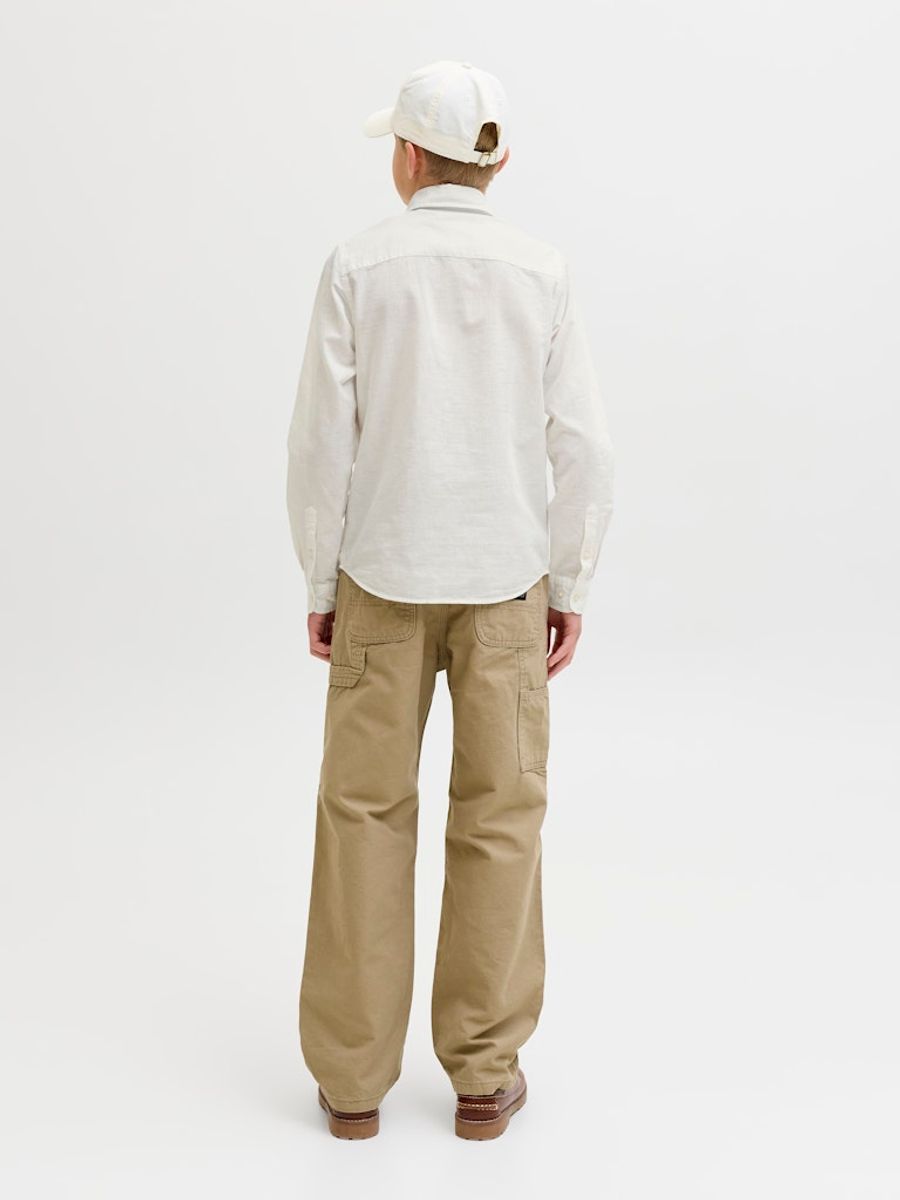 Jack & Jones Junior Ebreeze Skjorte Regular Fit White