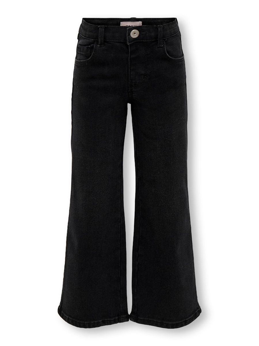 Only Kids Blair Bukse Wide Leg Fit Washed Black