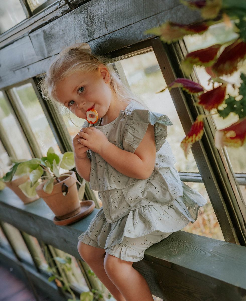 Fliink Harper Topp Aqua Gray