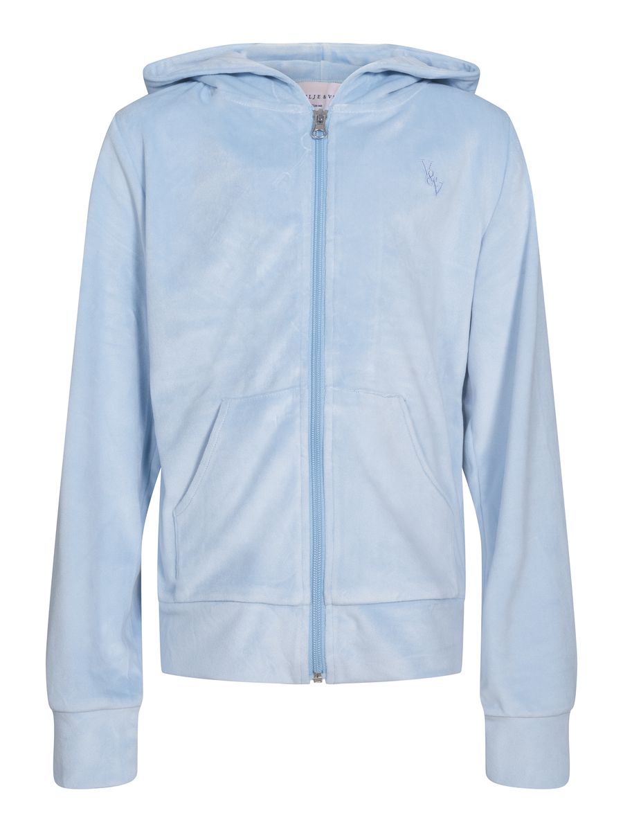 Vilje & Ve Hermine Velour Jkt Bluebelle