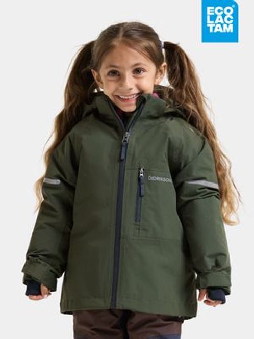 Hovedbilde Didriksons Falken Jakke Deep Green