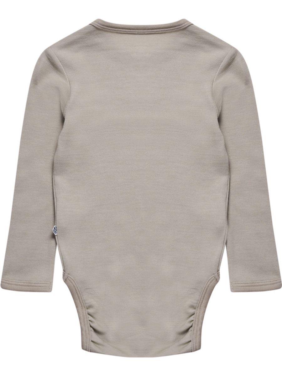 Hummel Mini Langermet Ullbody Vintage Khaki