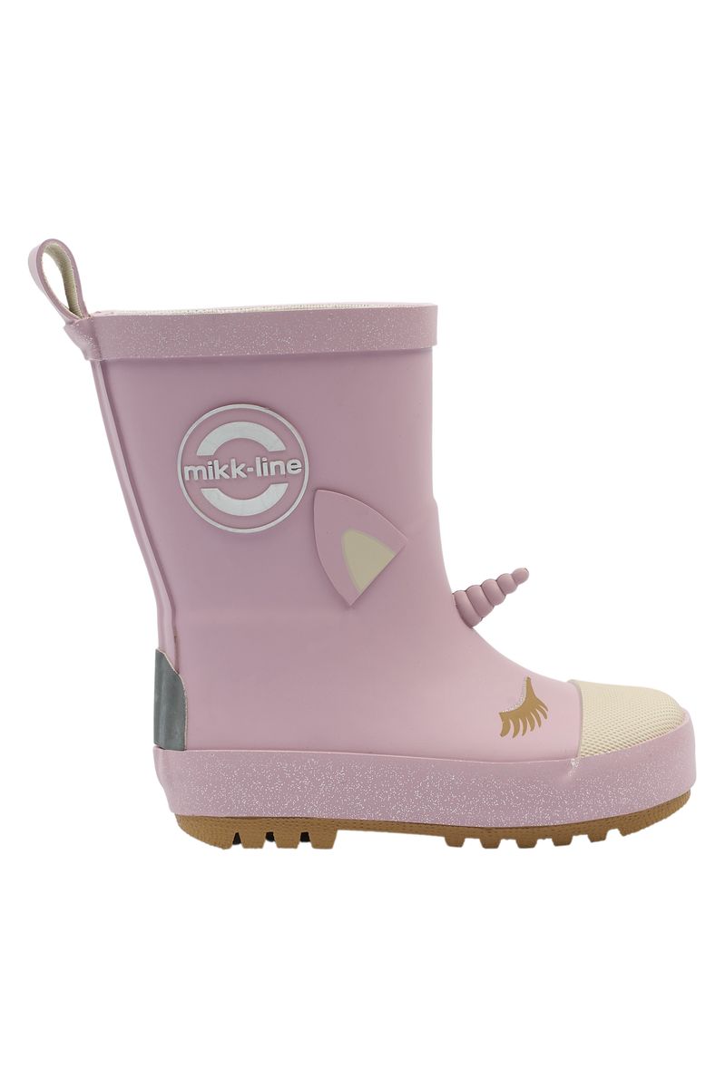Mikk-Line 3D Gummistøvler Unicorn Mauve Shadows