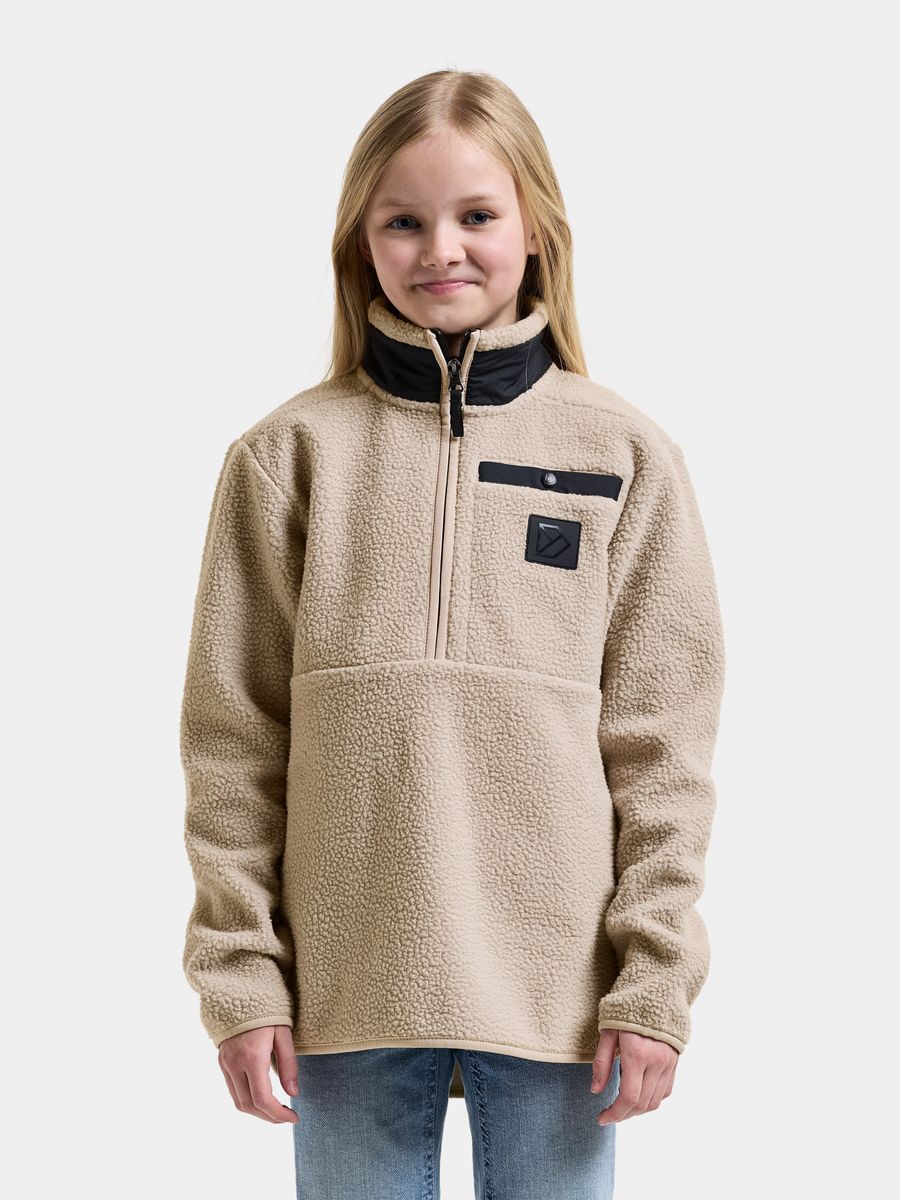 Didriksons Joule Fleecegenser Beach Beige