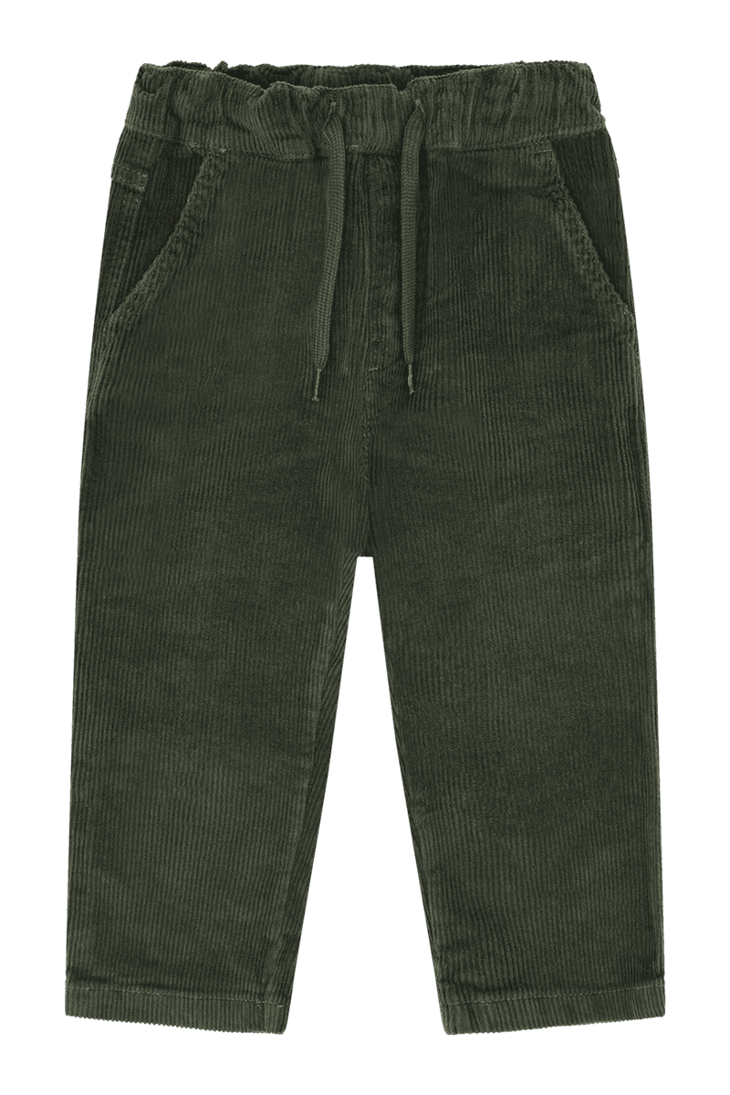 Hust and Claire Trevor Cord W25 Bukse  Deep Ivy