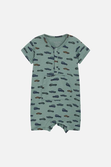 Hovedbilde Hust & Claire Mungo Bambusviscose Romper Green ...