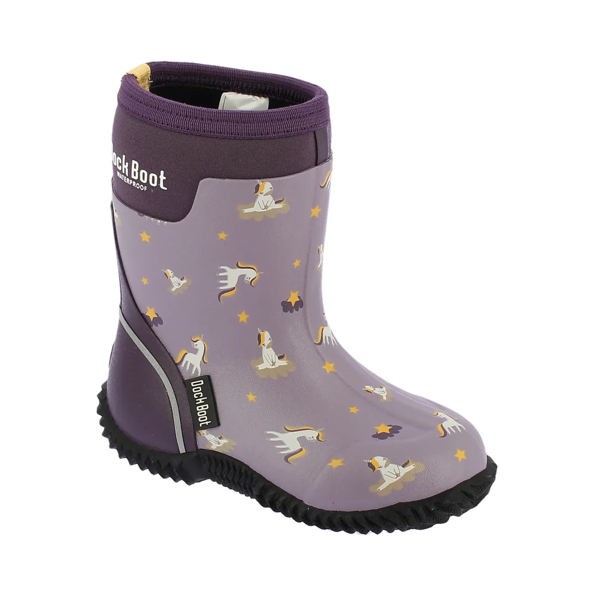 Dock Boot Støvel Unicorn Lilla