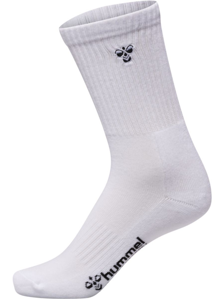 Hummel Sokker 3-Pakning Hvit