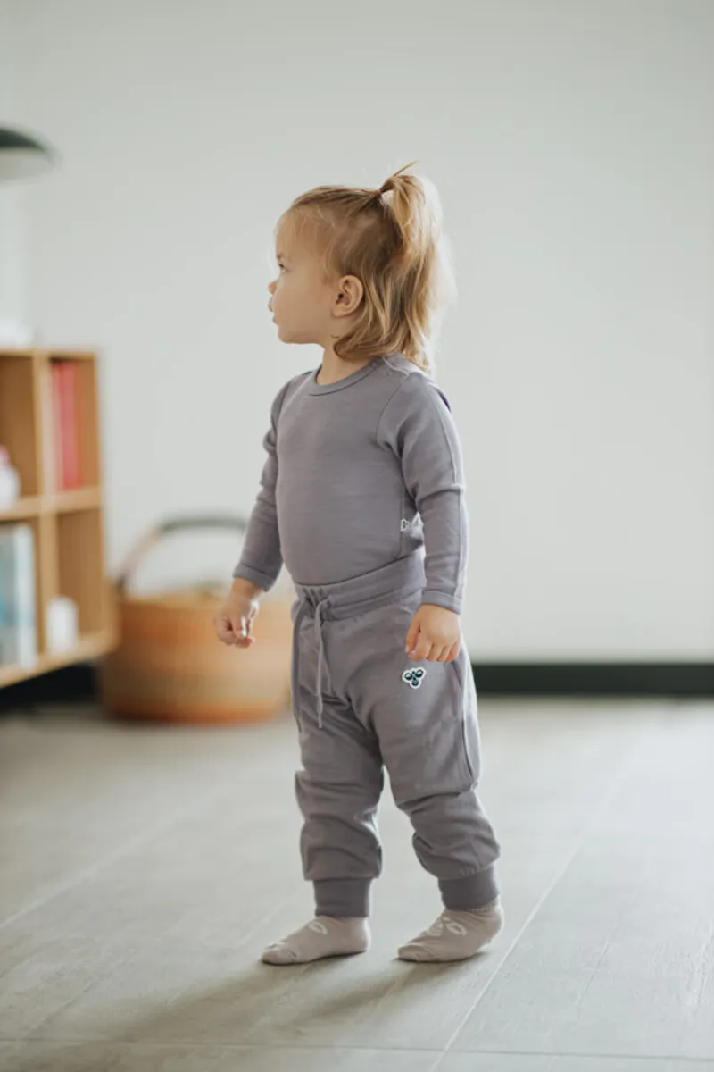 Hummel Mini Bee Ullbukse Gray Ridge
