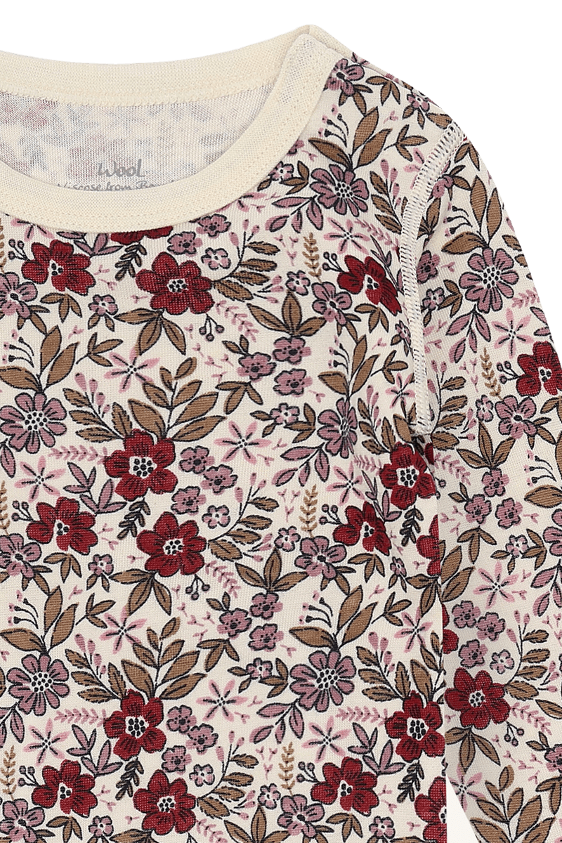 Hust and Claire Baloo Flor Body Ull Bambus Off White