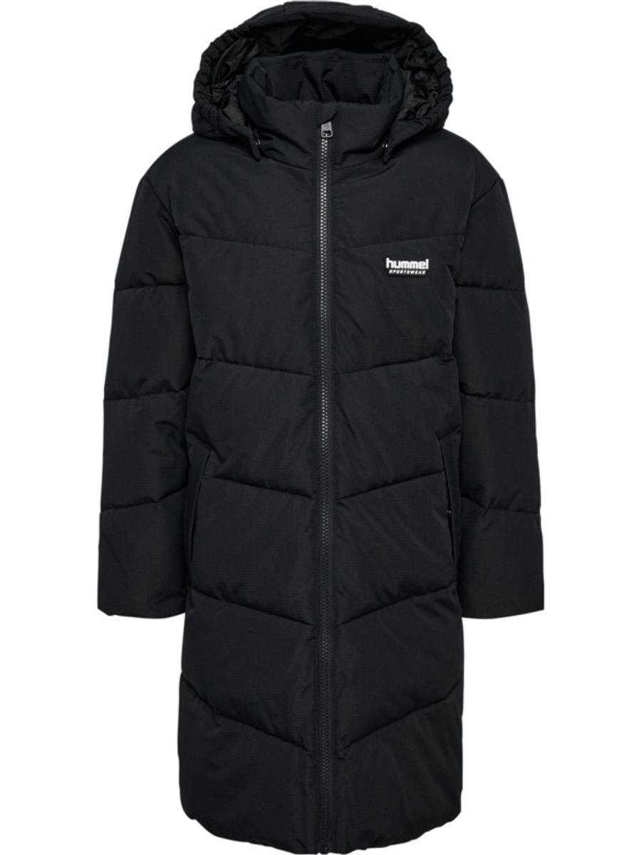 Hummel Jr Puffer Long Vinterjakke Black