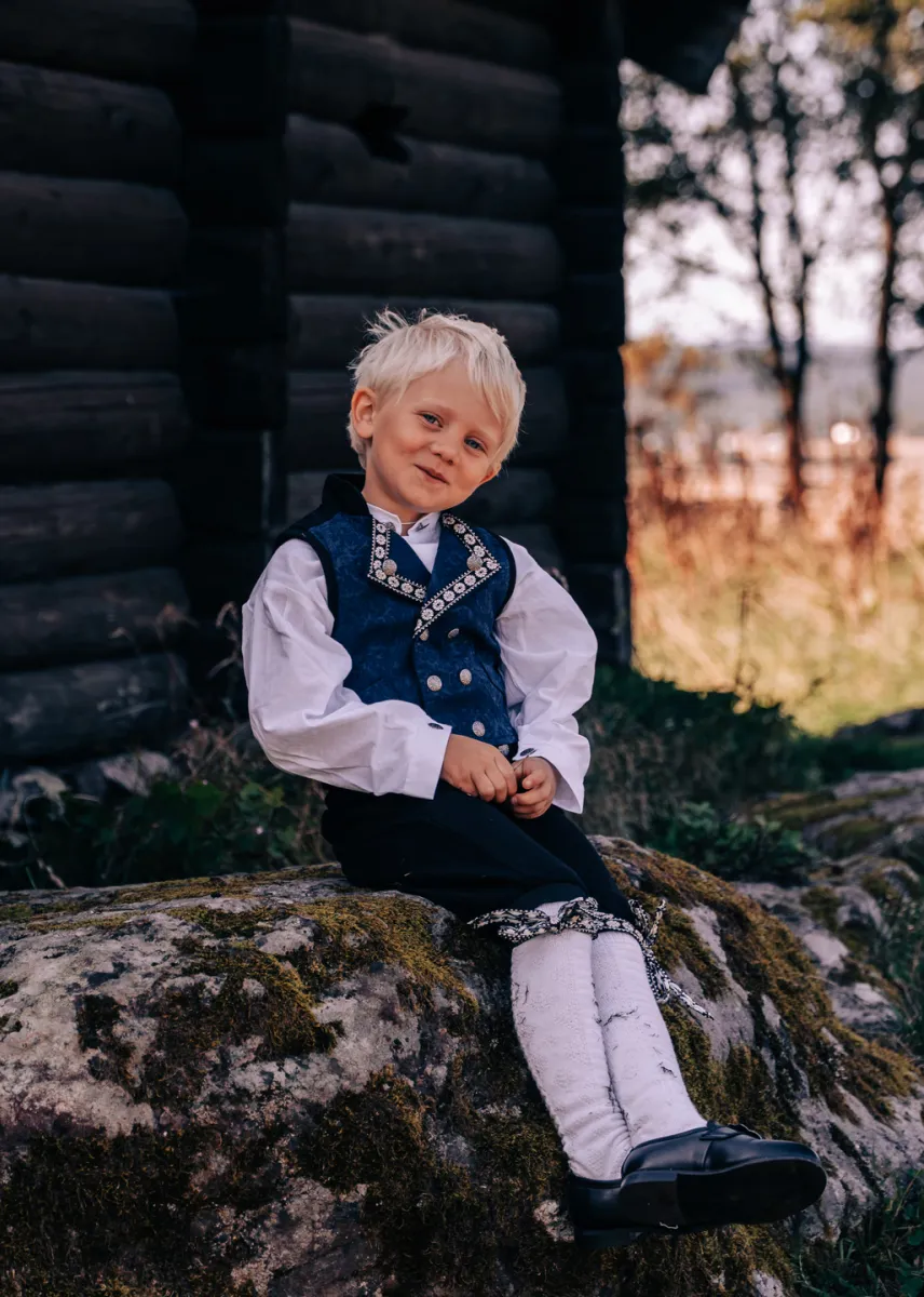 Salto Festdrakt Gutt Blå