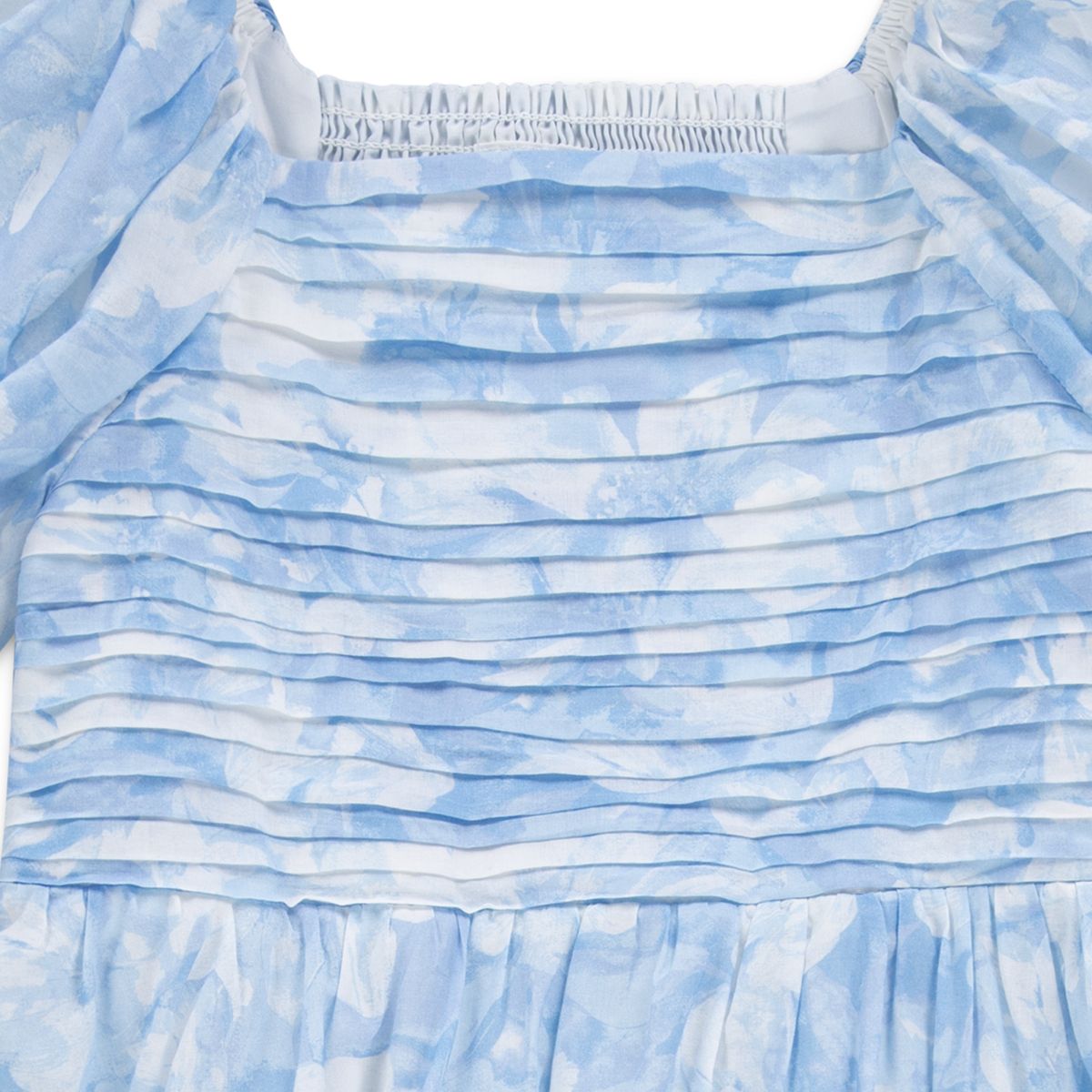 Abercrombie Emerson Gauze Puff Slv Dre Windsurfer