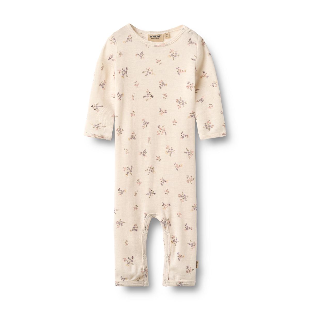 Wheat Haven Ulldress Eggshell Flowers