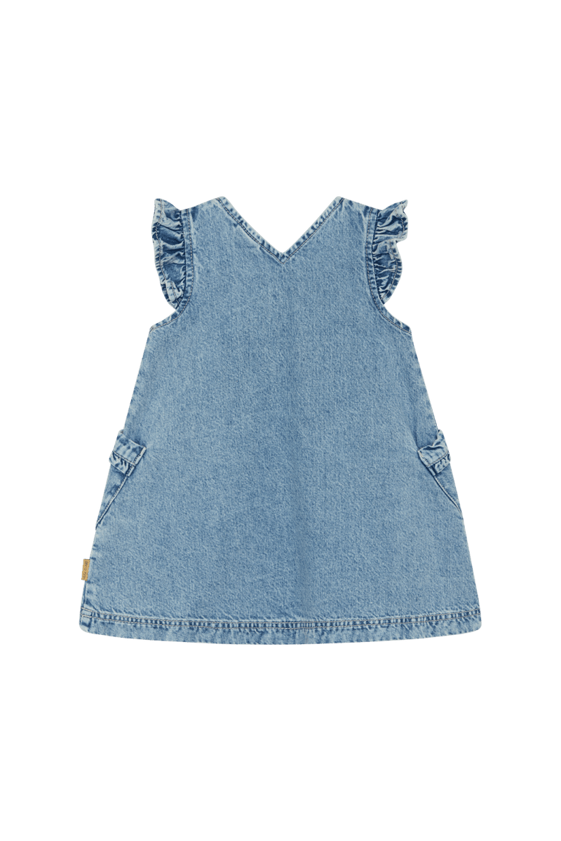 Hust And Claire Kaila Kjole Washed Denim