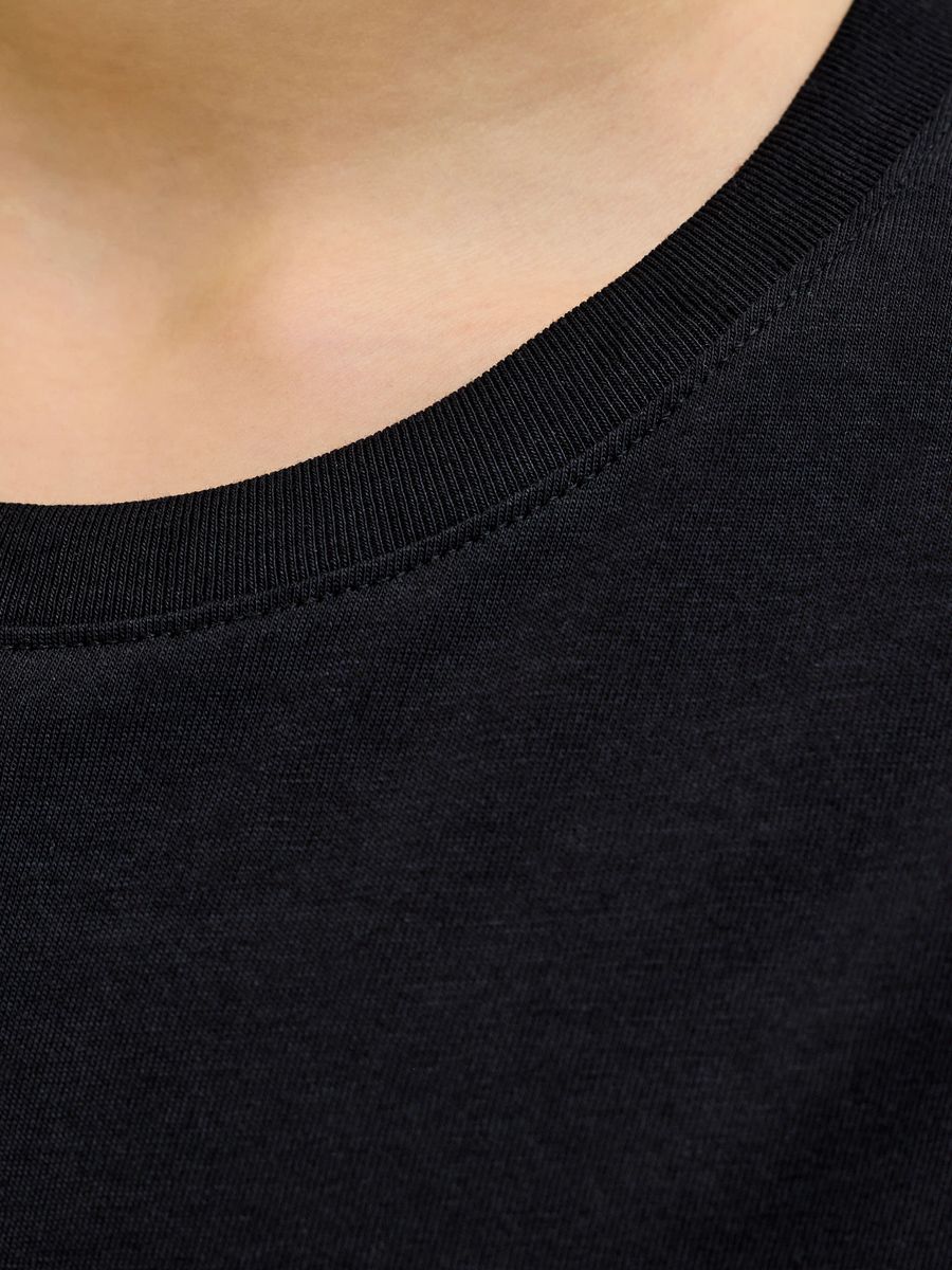 Jack & Jones Junior 3.Pk T-Skjorte Regular Fit Sort