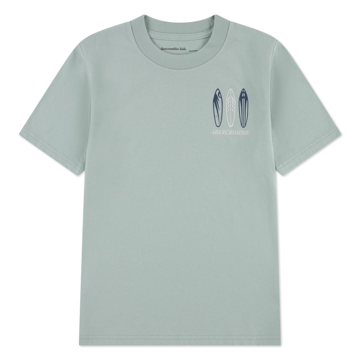 Abercrombie Surfs Up Tee Silt Green
