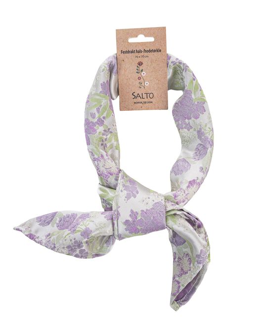 Hovedbilde Salto Signe Satin Skjerf Lavendel
