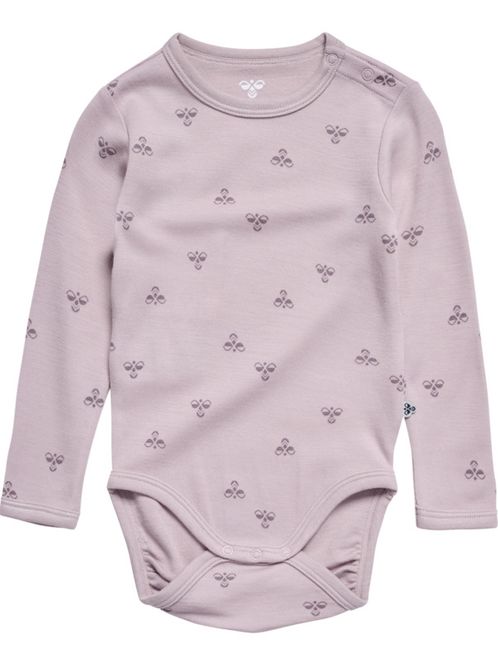 Hovedbilde Hummel Mini Langermet Ullbody Cloud Gray