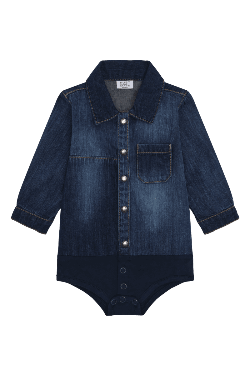Hust and Claire Bertil Denim Body  Blue Denim
