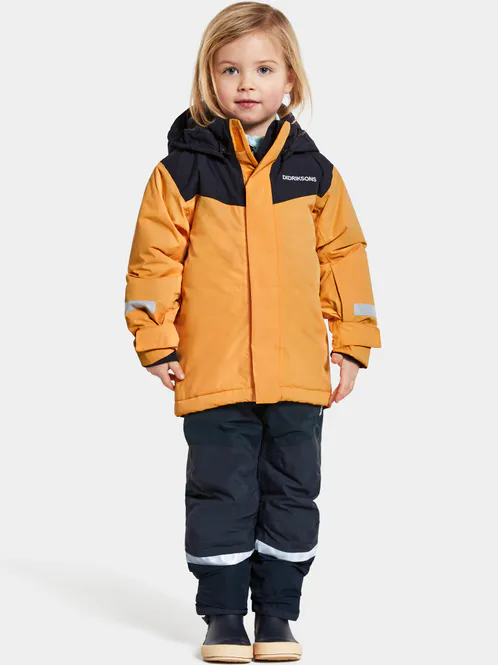 Hovedbilde Didriksons Skare Kids Yttertøy Sett Fire Yellow