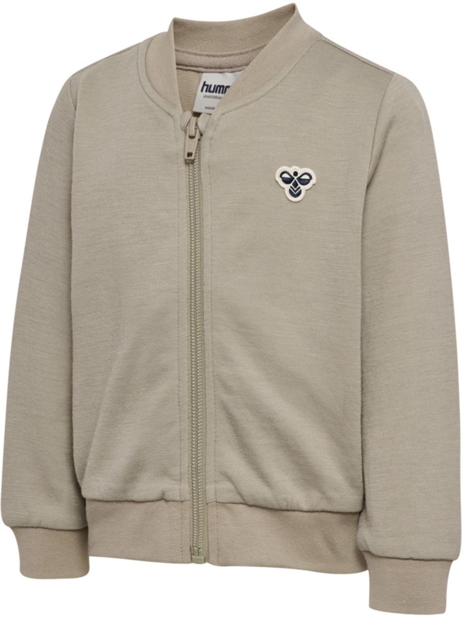 Hummel Mini Bee Ulljakke Med Glidelås Vintage Khaki