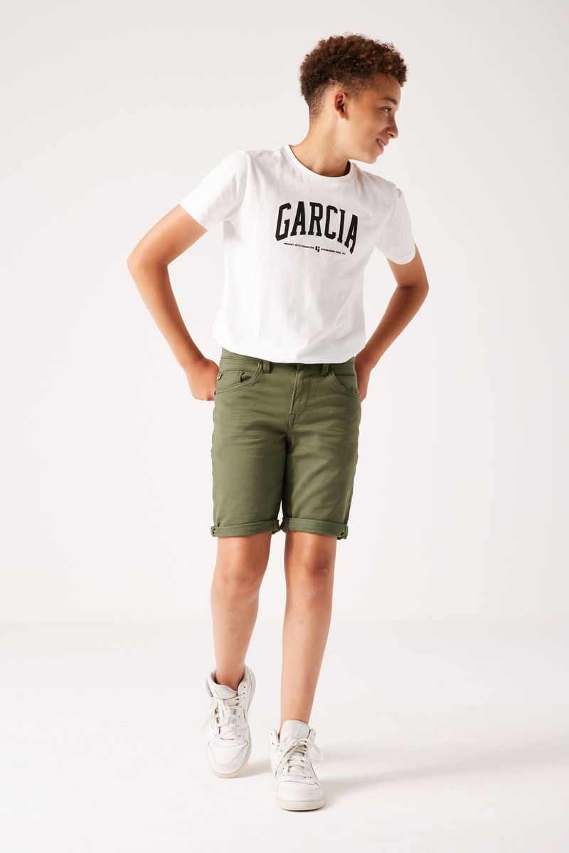 Garcia Shorts 355 Lazlo short Regul Ease Denim - Beetle