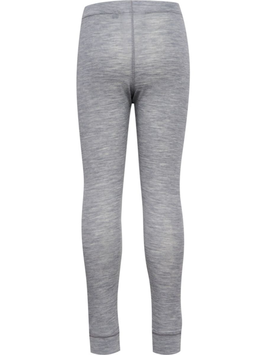 Hummel Jr Ull Rib Leggings Grey Melange