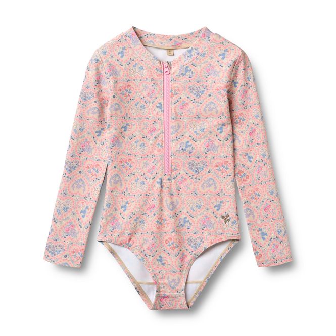 Hovedbilde Wheat Badedrakt Margot  Pink Heart Flowers