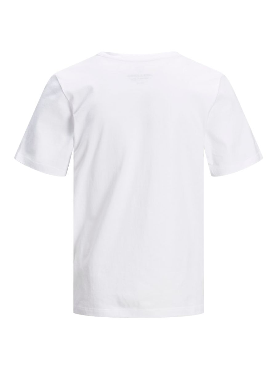 Jack & Jones Mini Organic Basic T-Shirt Standard Fit Hvit