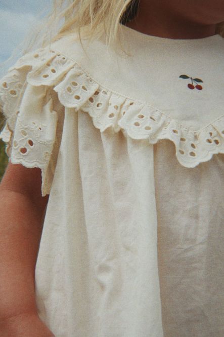 Hovedbilde Konges Sløjd Posey Kjole  Antique White