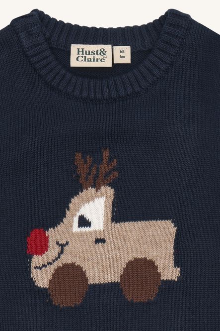 Hovedbilde Hust and Claire Perry Reindeer Strikkevest More ...