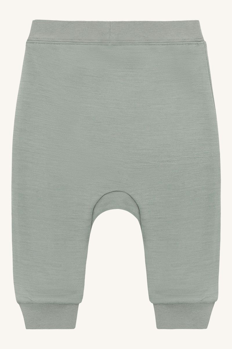 Hust and Claire Golf Solid Bukse Merinoull Slate Green
