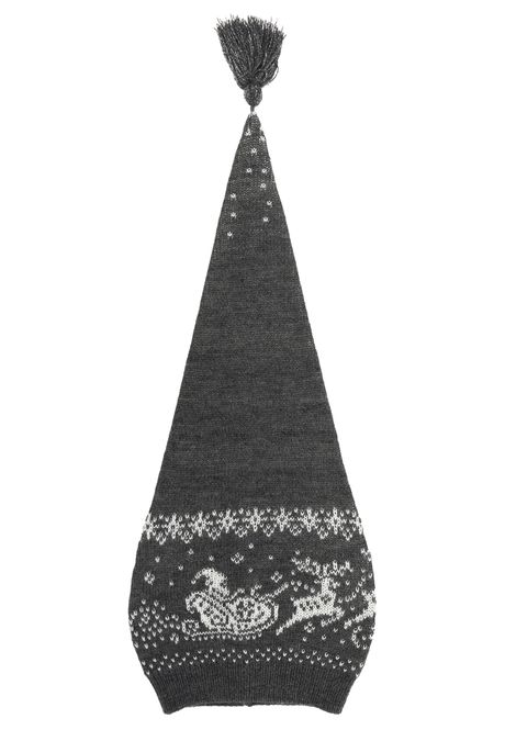 Hovedbilde Mikk-Line Julelue Jacquard Antrasitt