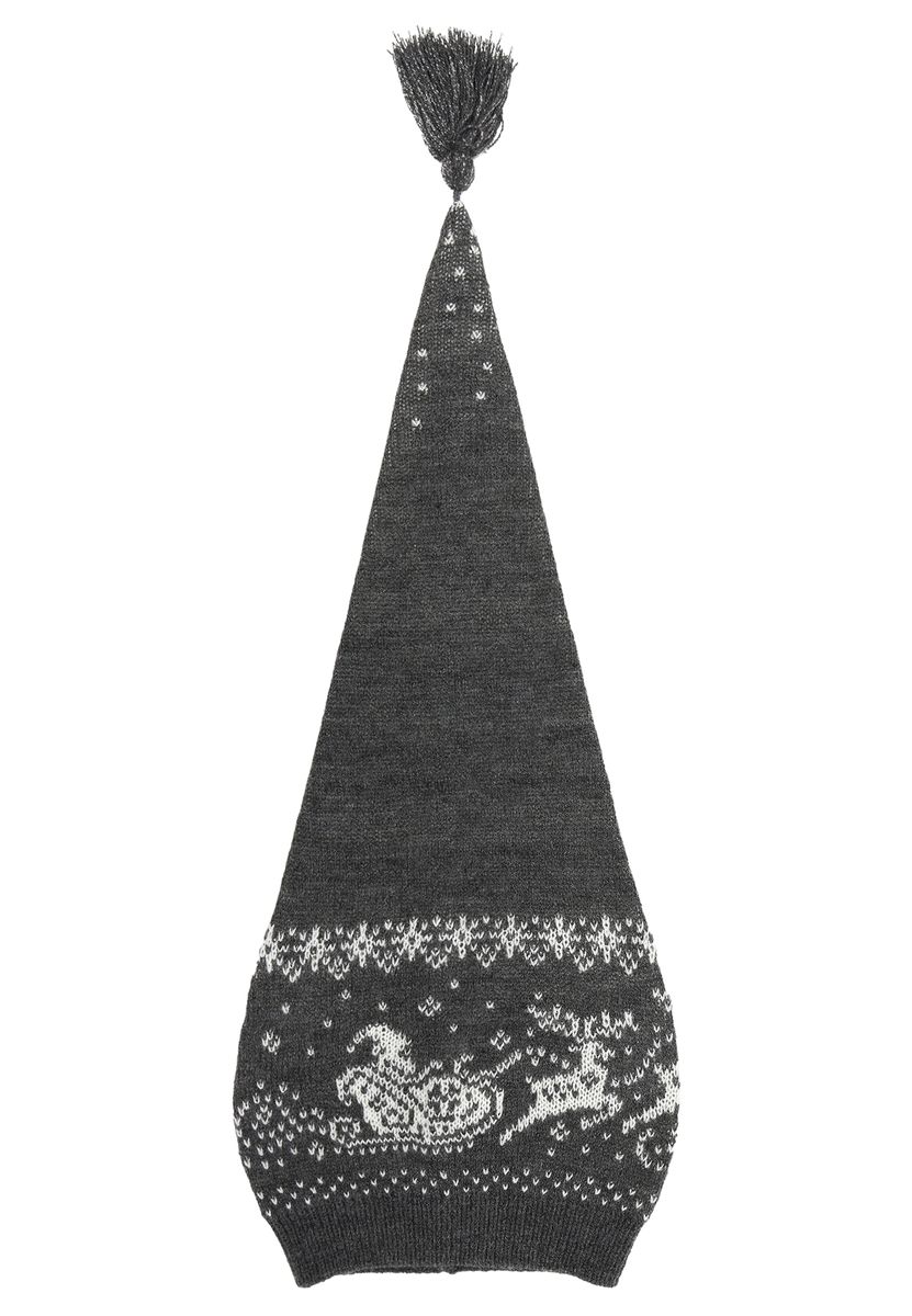 Mikk-Line Julelue Jacquard Antrasitt