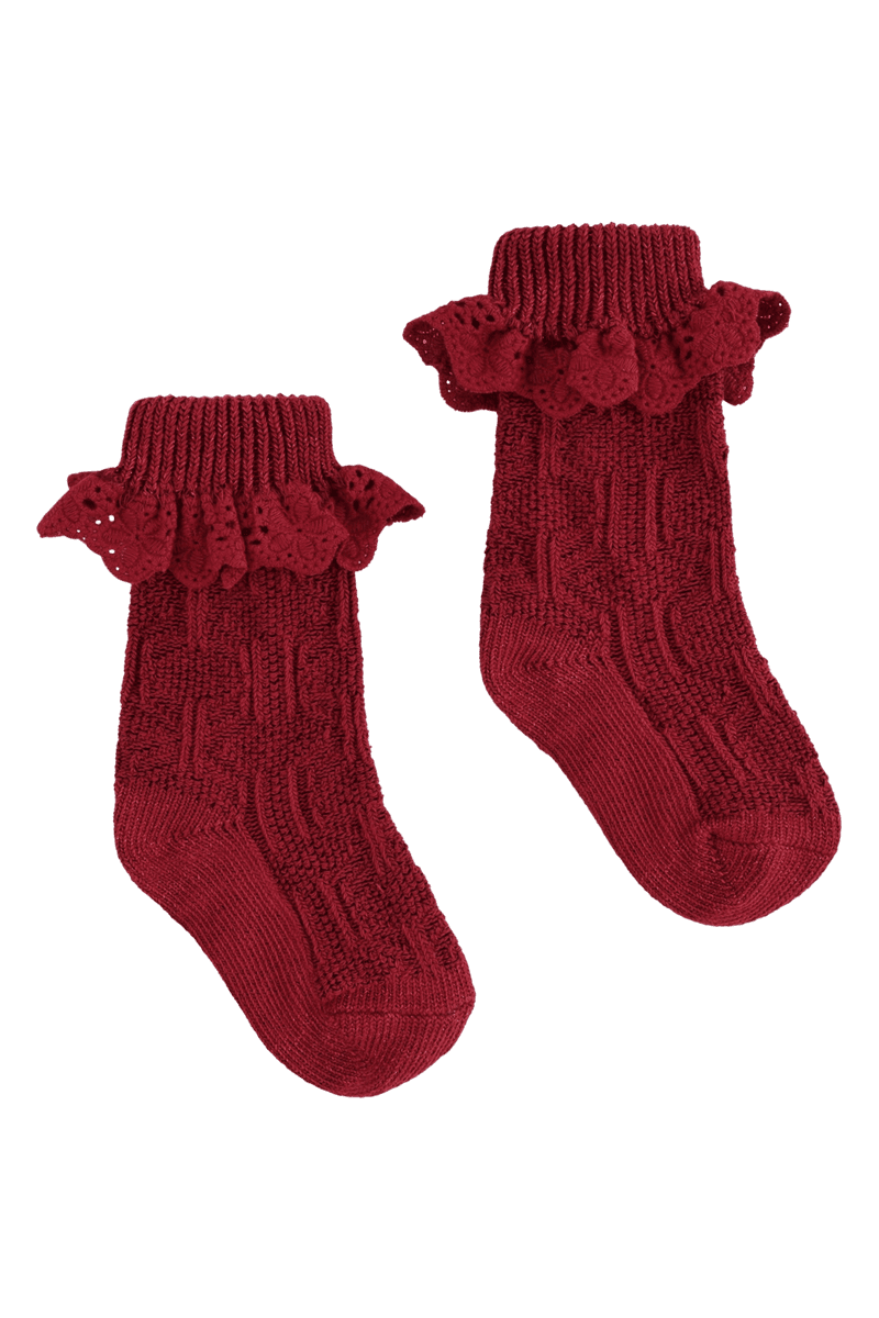 Hust and Claire Florie Sokker Teaberry