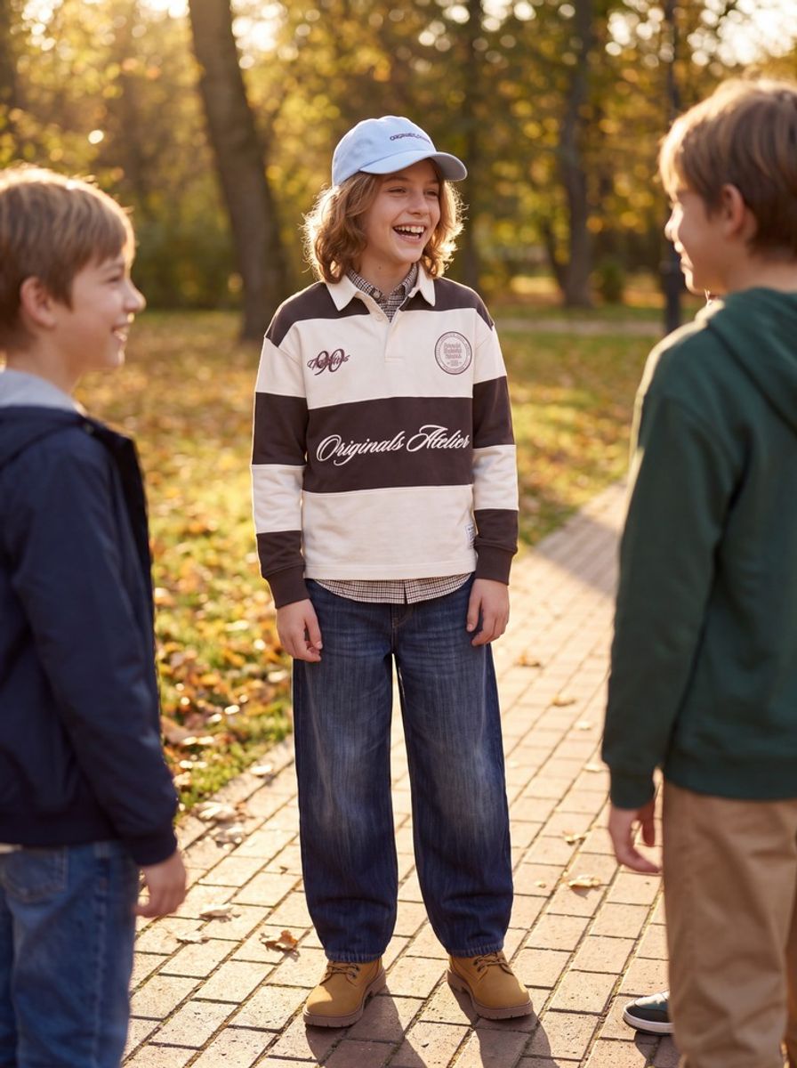 Jack & Jones Junior Salamanco Skjorte Loose Fit Java